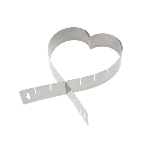 CHERRY BROKEN HEART SHAPE ANODIZED