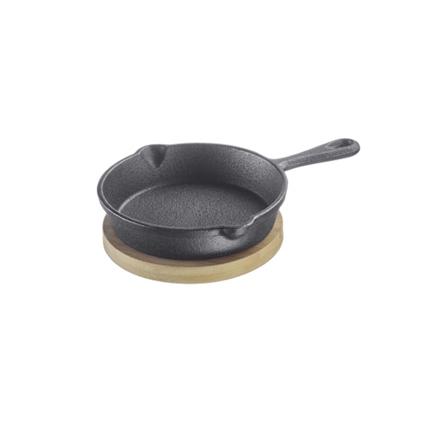 ΤΗΓΑΝΑΚΙ ΜΑΥΡΟ ΜΕ ΒΑΣΗ CAST-IRON 6995