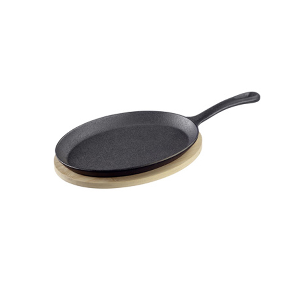 ΤΗΓΑΝΑΚΙ ΜΑΥΡΟ ΜΕ ΒΑΣΗ CAST-IRON 6998