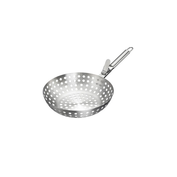WOK PAN PERFORATED 1590 SS