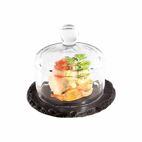 SLATE PRESENTATION TRAY WITH LID 41585