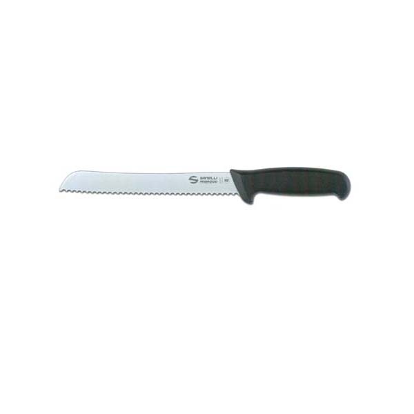 BREAD KNIFE BLACK HANDLE