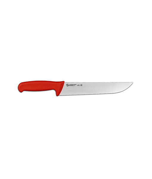 BUTCHER'S KNIFE RED HANDLE