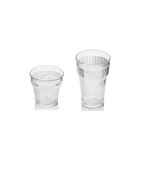 TRANSPARENT GLASS BAROK