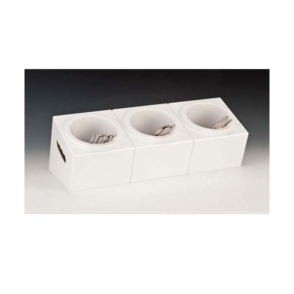 ΘΗΚΗ ΜΑΧΑΙΡΟΠΗΡΟΥΝΩΝ 3ΘΕΣΕΩΝ ΛΕΥΚΗ