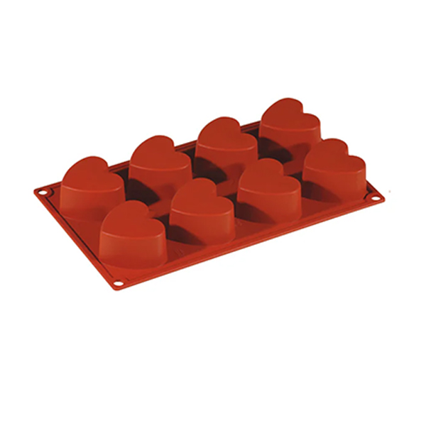 SILICONE MOLD HEART FR025
