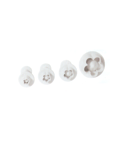 4 PCS ABS FLOWER SET 47622