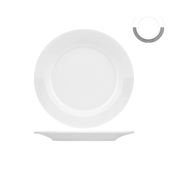 SHALLOW ROUND PLATE APOLLO