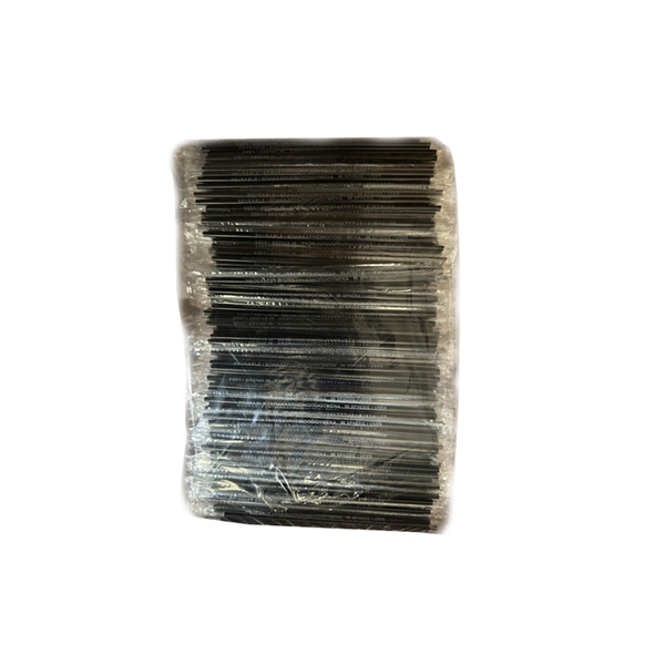GRANITE STRAWS BLACK CELLOPHANE