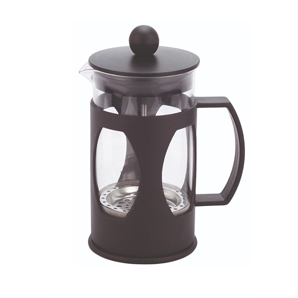 COFFEE POT WITH PISTON BLACK