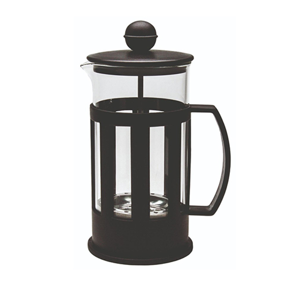 COFFEE POT WITH PISTON BLACK
