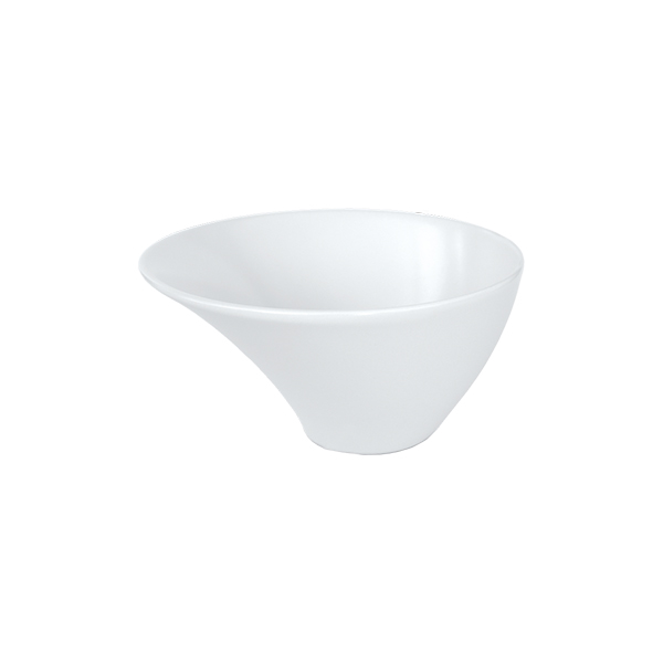 SLOPED BOWL WHITE