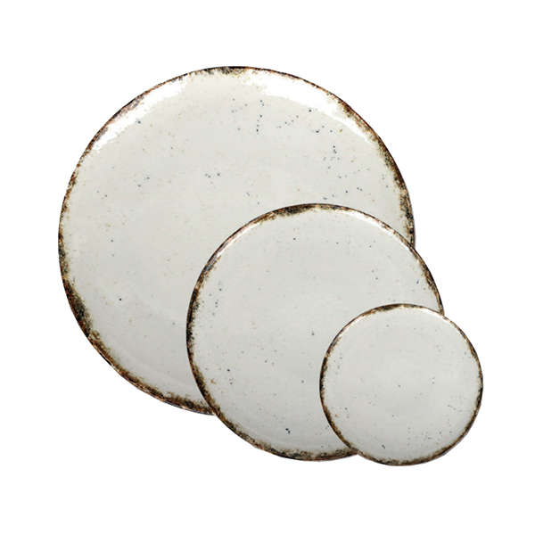 PLATE SHALLOW IVORY 714