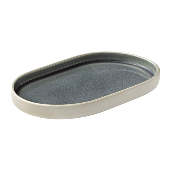 OVAL PLATTER NARA GREY