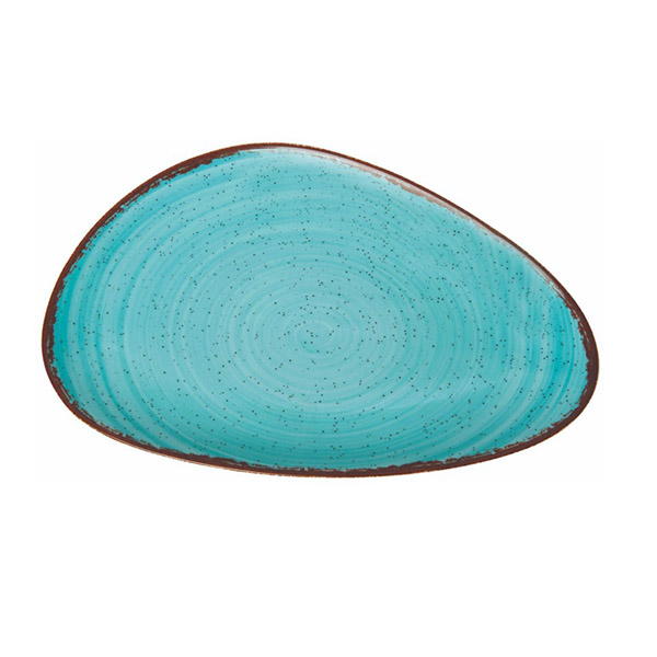 TRIANGULAR ASYMMETRIC TIFFANY PLATTER