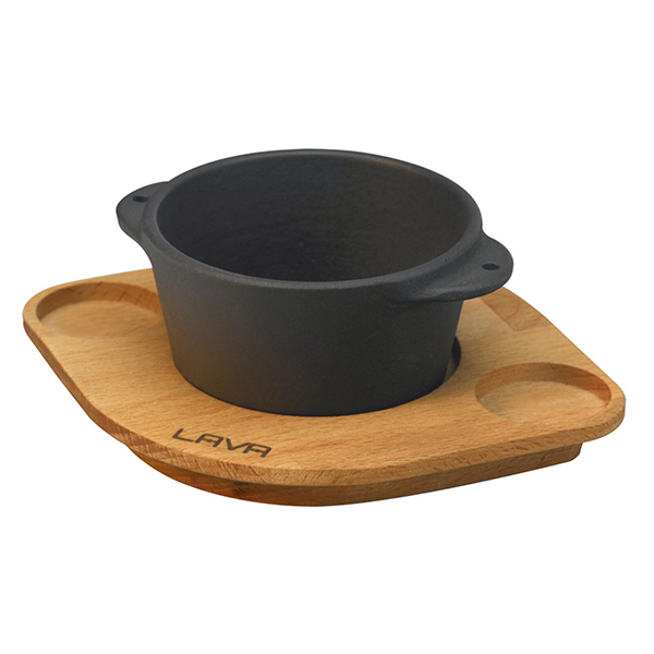 CAST IRON & WOOD SOUFFLE 44240