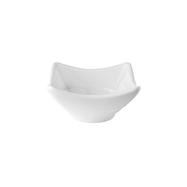 MELAMINE SQUARE BOWL WHITE 44466