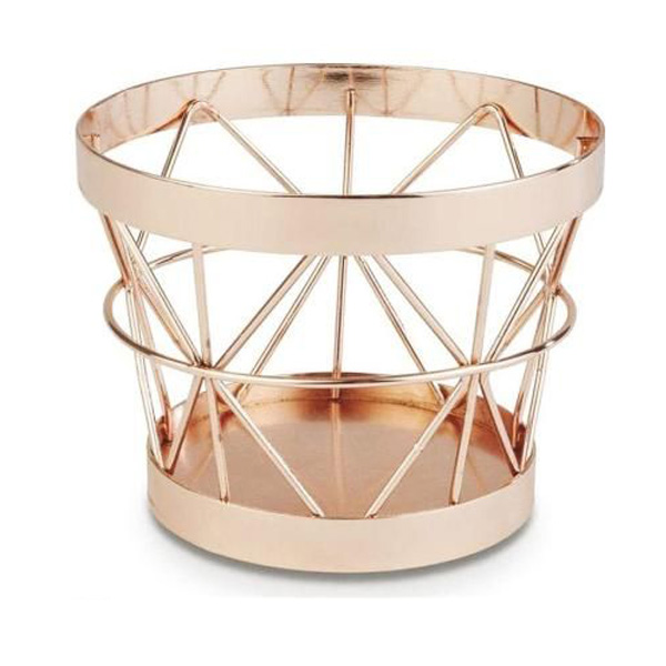 BASKET BASE PINK METALLIC 44476