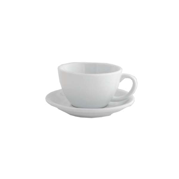 CUP & SAUCER WHITE MD133-233-433