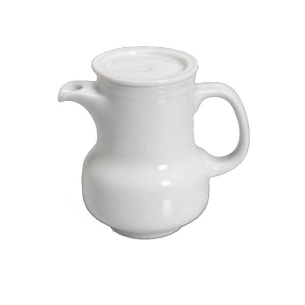 TEA POT WITH PORCELAIN LID