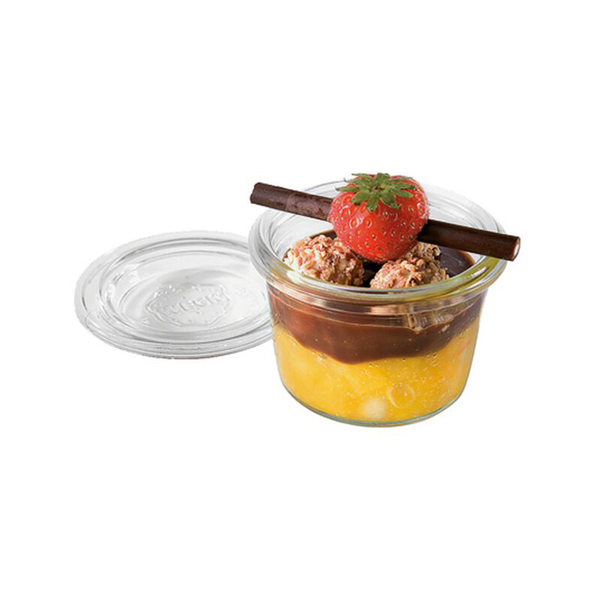 GLASS JAR WITH LID 41589