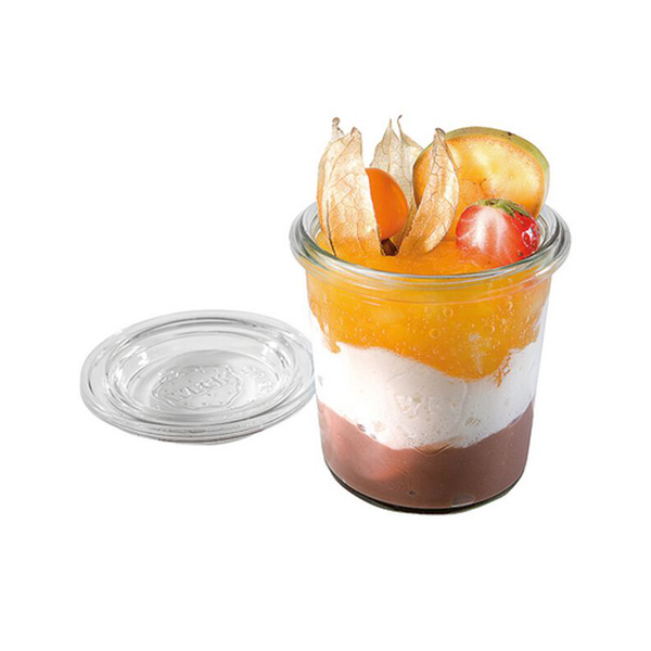 GLASS JAR WITH LID 41589