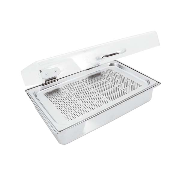 STAINED GLASS BUFFET WITH LID 58466