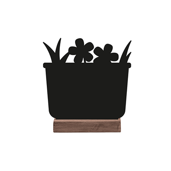 POTTING TABLE WITH WOODEN BASE