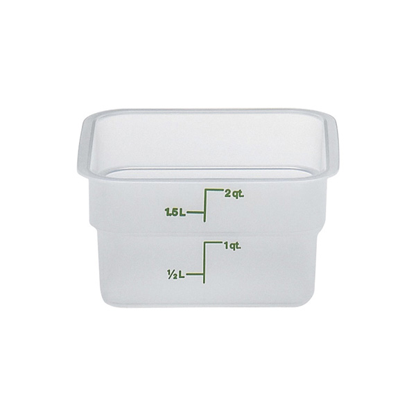 STORAGE CONTAINER SQUARE BAMBOO & LID