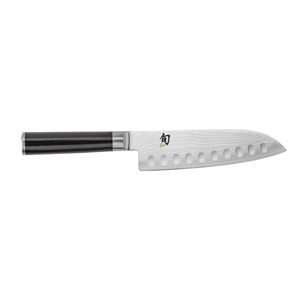 ΜΑΧΑΙΡΙ SANTOKU ΜΕ ΑΥΛΑΚΩΣΕΙΣ