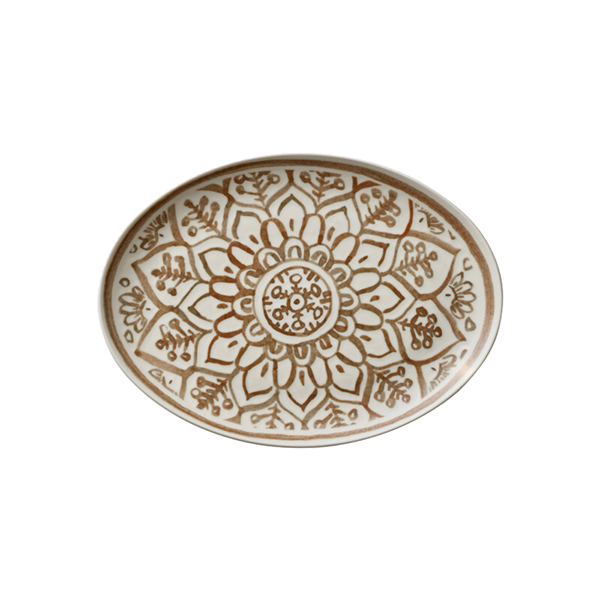 OVAL PLATTER SOULMATE SIENNA