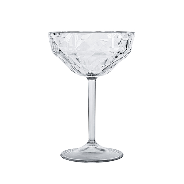 ΠΟΤΗΡΙ ΜΕ ΠΟΔΙ COCTAIL PRISMA PC ΔΙΑΦΑΝΟ