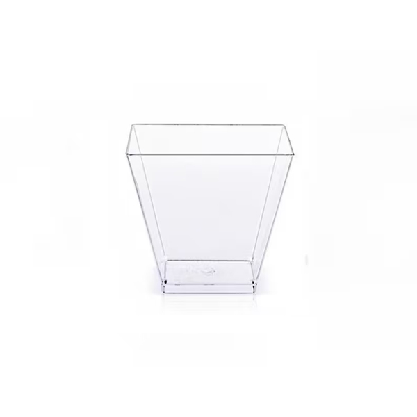 BOWL 4-SIDED TRANSPARENT